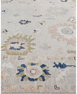 Bloomingdale's Colorful Oushak M0103-47 Area Rug, 8'0"x9'9"