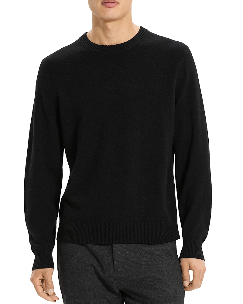 Theory Hilles Cashmere Sweater In Black