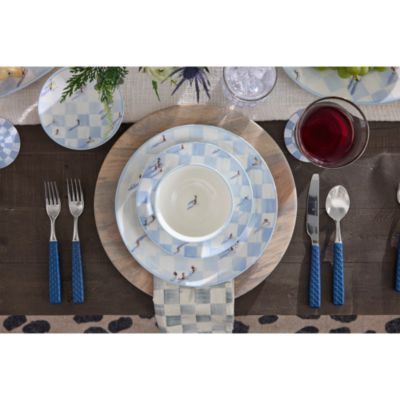 Gray Malin Ski Holiday Dinner Plates, Set of 4 - Exclusive