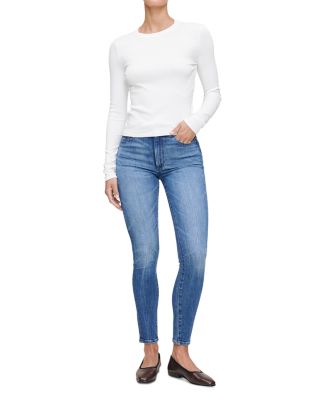 Farrow Skinny High Rise Instasculpt™ Ankle Jeans in Blue Horizon