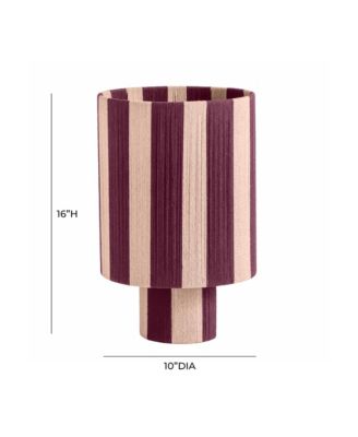Guinevere Striped Cotton Table Lamp