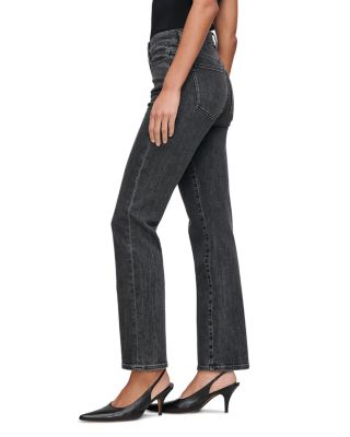 Halle Straight High Rise Instasculpt™ Jeans in Nightshade