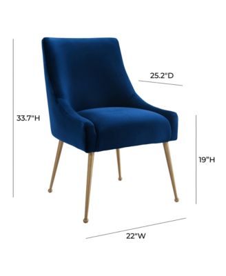 Beatrix Velvet Side Chair
