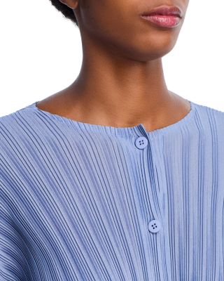 Pliss&eacute; Cardigan