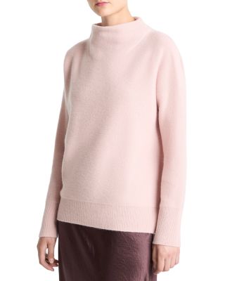Boiled Cashmere Funnel Neck Sweater