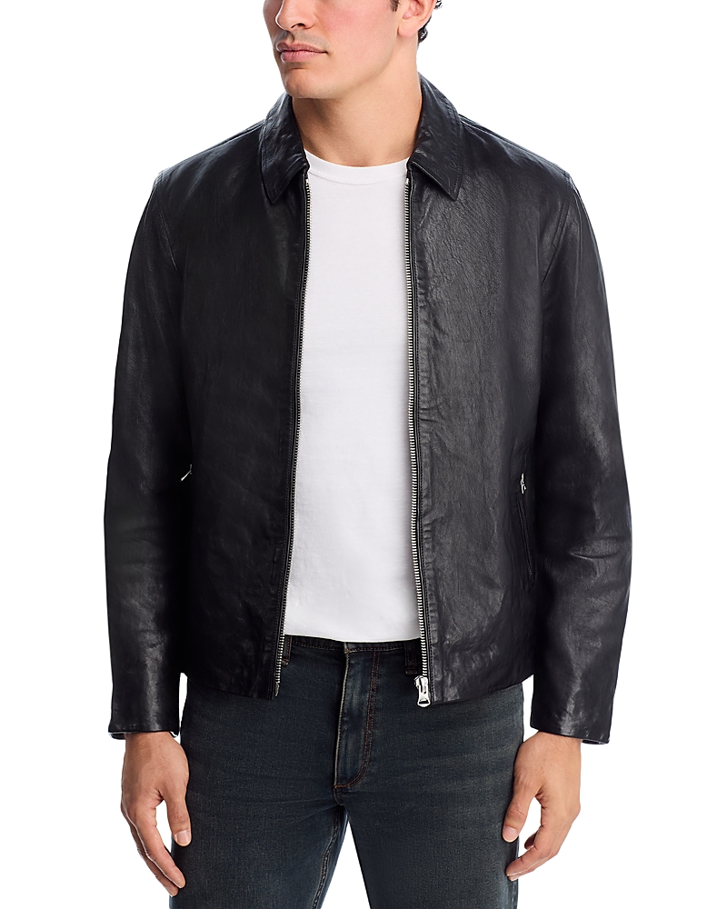 Rag & Bone Melrose Leather Jacket In Black