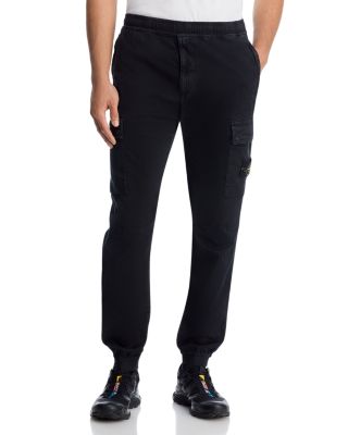 Tapered Cotton Stretch Trousers