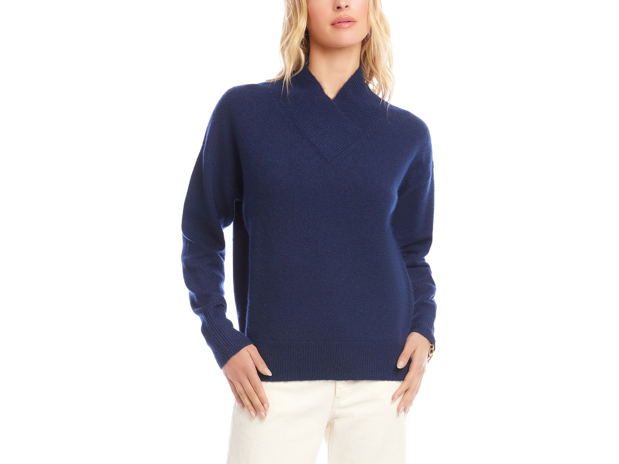 Shawl Collar Sweater - Image 1