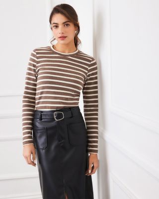 Long Sleeve Crewneck Top