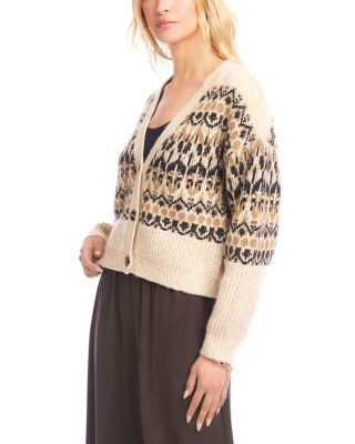 Jacquard Cardigan