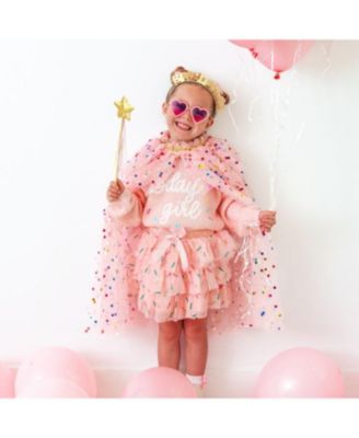Girls' Birthday Sprinkle Knit Sweater - Baby