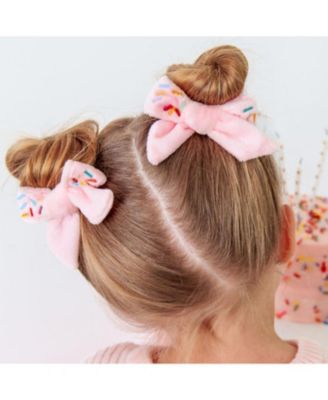 Girl's Sprinkle Bow Clip Set - Little Kid, Big Kid