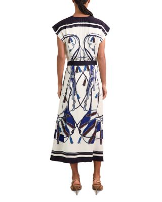 Gemma Scarf Print Dress