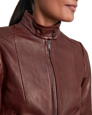 Astra Fitted Leather Jacket