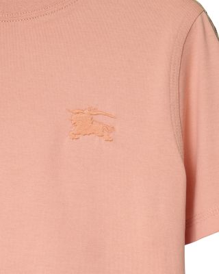 Girls' Check Trim Tee - Little Kid, Big Kid