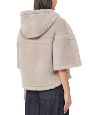 Petalo Hooded Teddy Cape