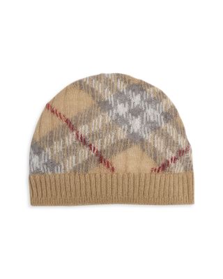 Unisex Ginny Check Beanie - Baby