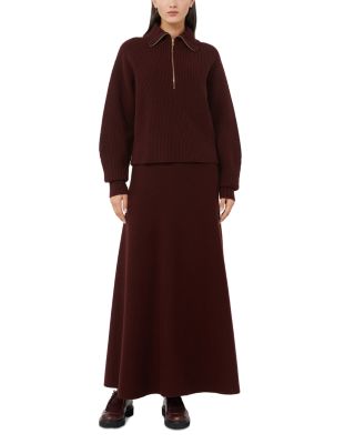 Nadar Wool & Cashmere Half Zip Sweater