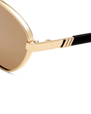 Le Bebe Oval Sunglasses, 58mm