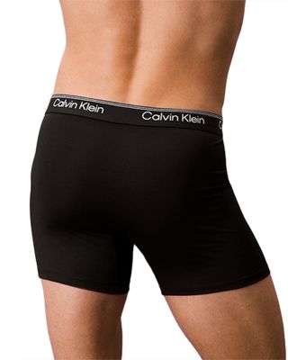 Microfiber Stretch Boxer Briefs, Pack of 3