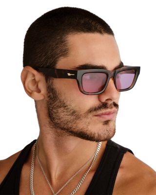 Le Castle D Frame Sunglasses, 54mm