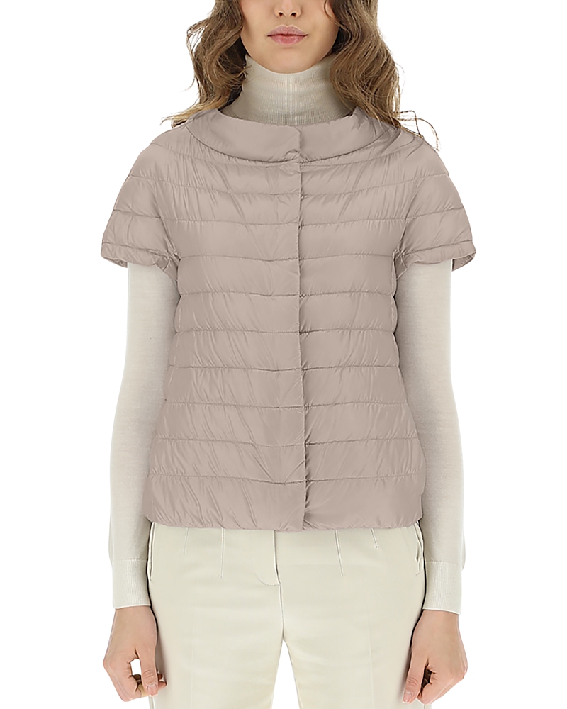 Herno Emelia Cap Sleeve Puffer Jacket