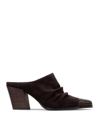 Women&#39;s Westan Suede Block Heel Mules