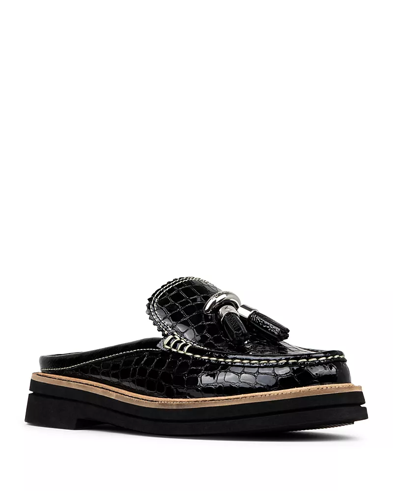 Donald Pliner Women's Lyndal Tassel Mule Loafers