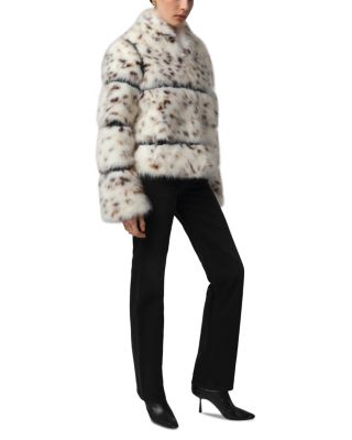 Sai Snow Leopard Coat