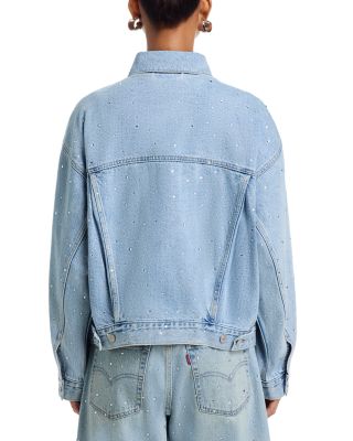 90's Trucker Dazzle Me Denim Jacket