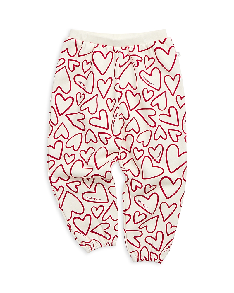 Mori Unisex Bear Face Ribbed Joggers - Baby In Multi