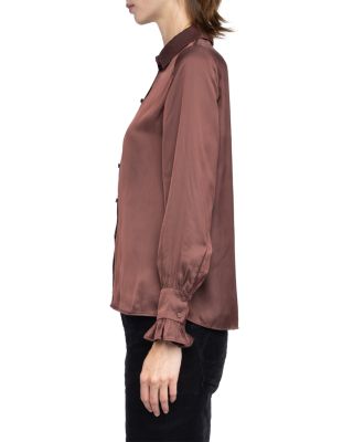 Thely Satin Blouse