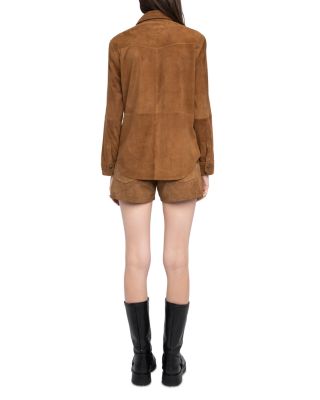 Thelma Suede Shirt