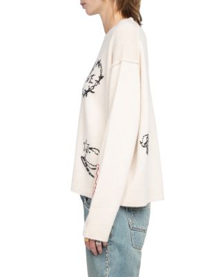 Markuz Western Cashmere Crewneck Sweater