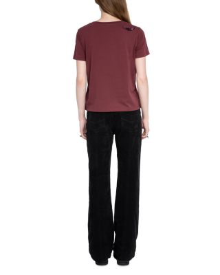 Alys HC Embroidery Wings Top