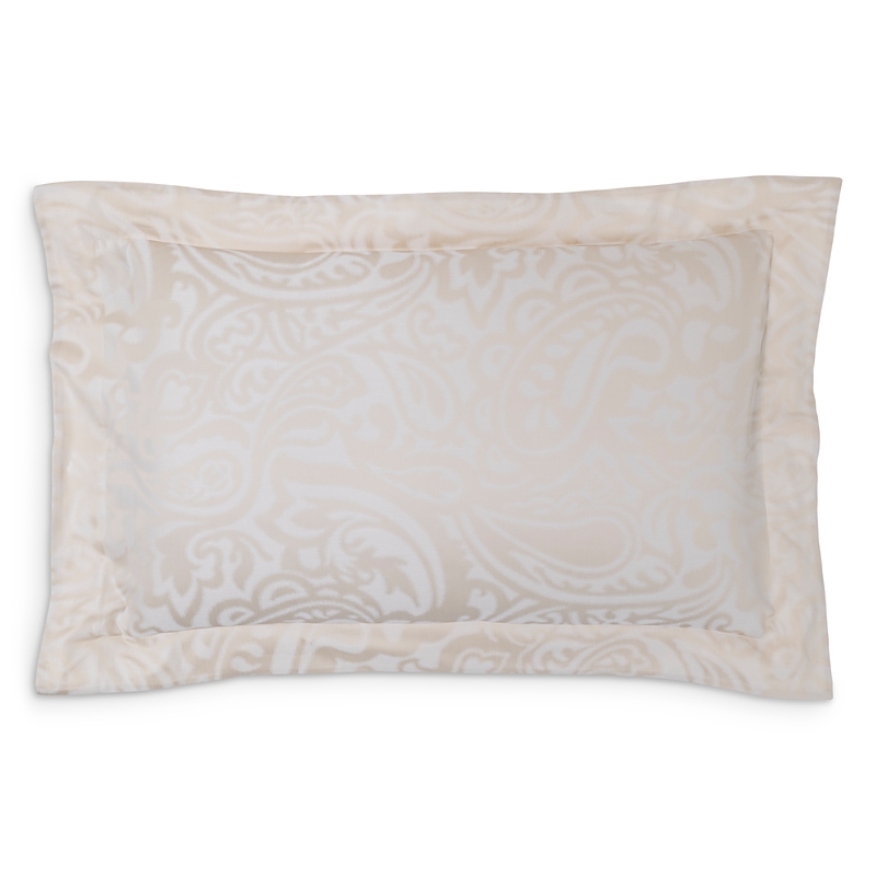 Frette Paisley Jacquard Standard Sham In Brown