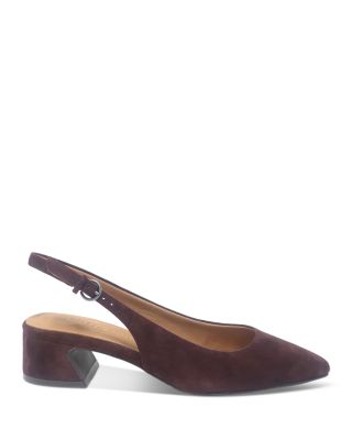 Women's Georgia Suede Slingback Pumps
