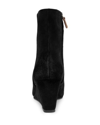 Women's Nash Suede Wedge Booties