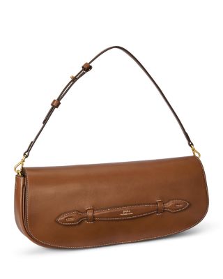 Bellport Leather Long Flap Clutch