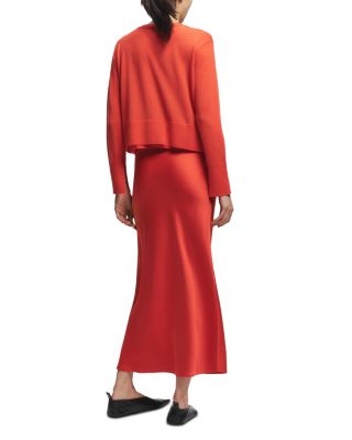 Talia Charmeuse Maxi Skirt