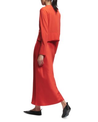 Talia Charmeuse Maxi Skirt