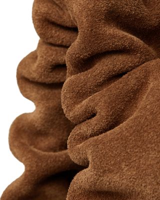 Charlotte Drawstring Suede Crossbody Bag