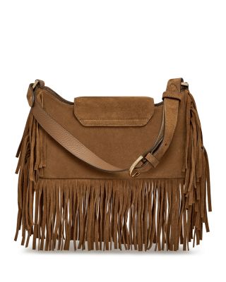 x Cinq &agrave; Sept Multrees Omni Suede Shoulder Bag