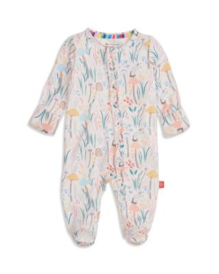 Girls' Shroom and Bloom Printed Ruffled Footie - Baby 