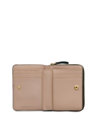 The Leather Mini Compact Wallet 