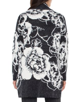 Shawl Collar Open Cardigan