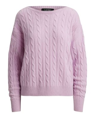 Cable-Knit Wool-Cashmere Sweater