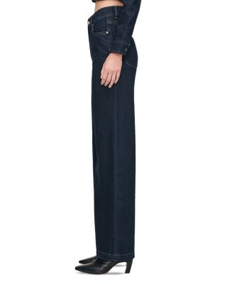 Hepburn High Rise Wide Leg Jeans in Ventura
