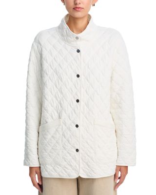 Puff Jacquard Barn Coat