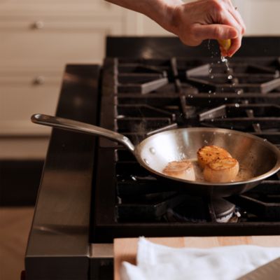 5-Ply Stainless Clad 10&amp;quot; &amp; 12&amp;quot; Fry Pan Set
